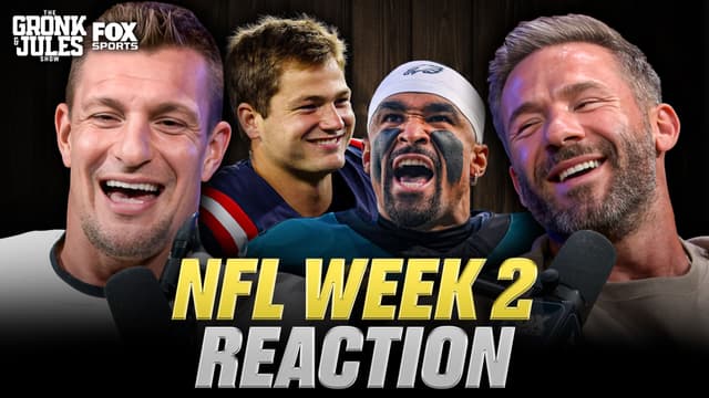 S2026:E04 - Gronk and Jules React to Patriots Win Over Steelers and NFL Week 2 Chaos