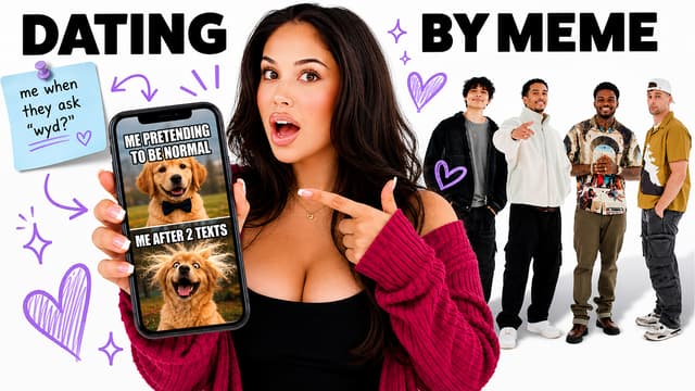 S01:E08 - Blind Dating Based Off Memes