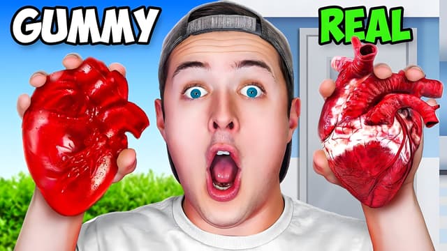 S01:E05 - Gummy vs. Real Food Challenge!