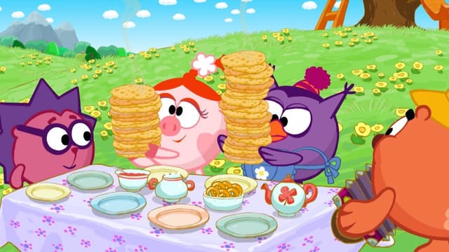 S01:E18 - Pancake Week / Enter Chikorini / Oh, to Be a Great Poet! / Chiko and His Health