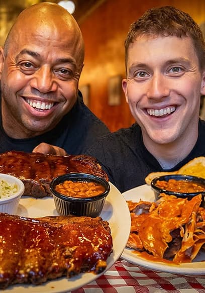 S01:E04 - Two Brits Mind-Blown Trying Memphis BBQ Ribs for the First Time! poster