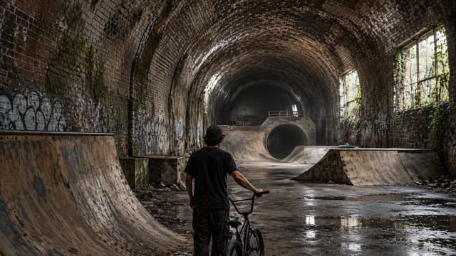 S01:E02 - Inside Nike’s Abandoned Tunnel Skatepark
