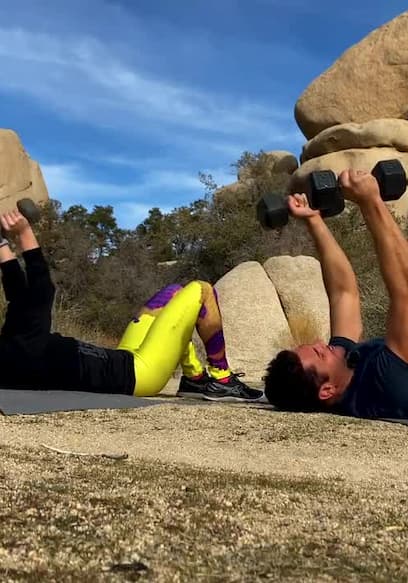 S01:E05 - 26 Min Total Body Dumbbell Workout With Cardio Bursts poster