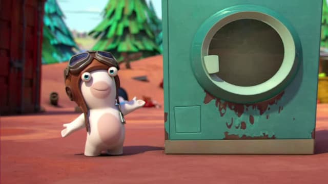 S03:E01 - El Rabbid extraño/Rabbids en repetición/La Prisión De Los Rabbids