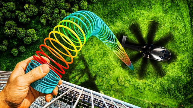 S01:E09 - Random Items vs. Helicopter Blades! What Happens?