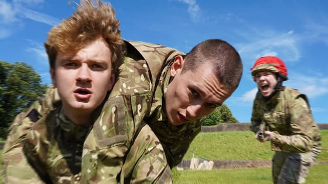 S03:E18 - Hunted in a Military Base