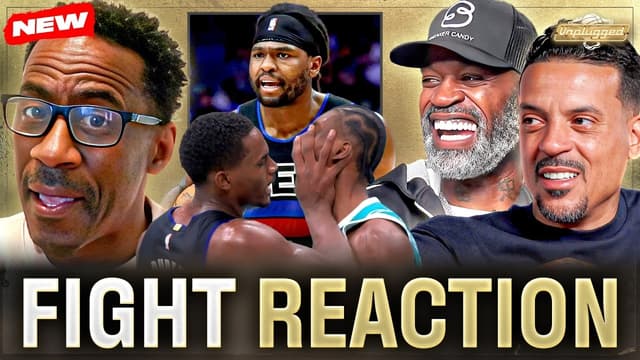 S02:E16 - Hornets–Pistons Fight Reaction