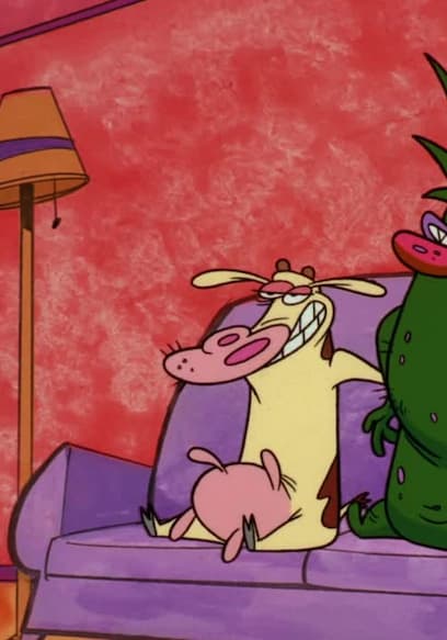 Watch Cow and Chicken S04:E06 - Invisible Cow/Monster in the Closet/I ...