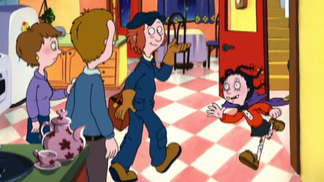 S01:E16 - Creature From the Bathroom Drain / Mona and the Werewolf